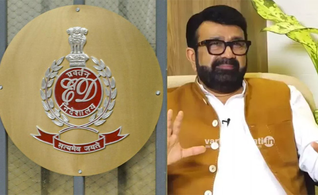 21 hours raid fetch nothing for ED, claims Karnataka Cong MLA’s son